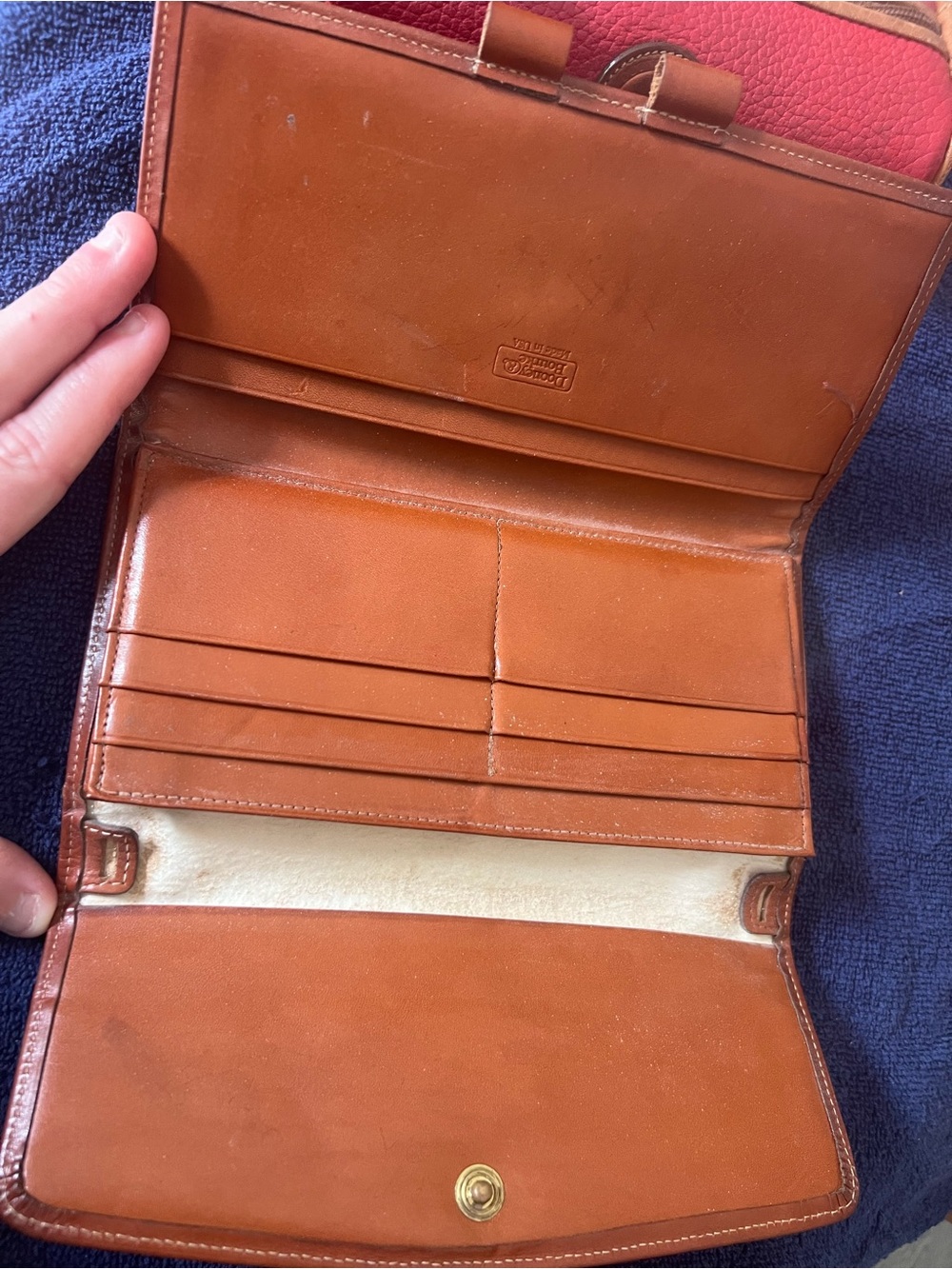 Vintage Dooney & Bourke Wallet & Cosmetic Duo - Picture 3 of 4